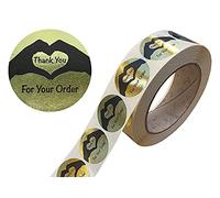 Design Number 12 35mm Thank You Stickers/Labels from Only 99p Professionally Printed in The UK