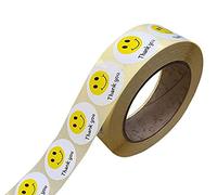 Design Number 6 35mm Thank You Stickers/Labels from Only 99p Professionally Printed in The UK
