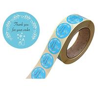 Design Number 8 35mm Thank You Stickers/Labels from Only 99p Professionally Printed in The UK