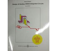 Design of Analog CMOS Integrated Circuits (COLLEGE IE OVERRUNS)