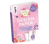 Design Paper A6 Lovely You. Mit Handlettering-Grundkurs: 75 Motivpapiere (DIN A6, 220 g/m²), in 25 Designs, 16 Seiten Handlettering-Grundkurs, Softcover
