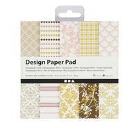 Creativ Patterned Card and Paper, greenrose, One Size