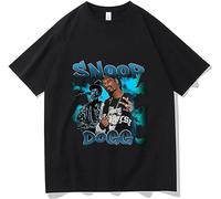 Design Rapper Snoop Doggy Dogg Men T Shirt Unisex Tshirt Brand Tops Men Women Tee Men's Vintage Style T Shirt Men S Black