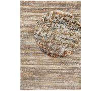 THE RUGS Design Rug High Pile Granite Soft Polypropylene Plush 25mm Texture | Size: 80 cm x 150 cm THE RUGS Multicolor 80 cm x 150 cm