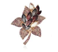 Design Sense Bouquet Brooch European American Women Coat Chest Flower for Daily Party Dating Wedding