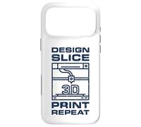 Design Slice Print Repeat - 3D Printing for Printers Fans Case for iPhone 17 Pro Max
