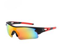 Design Sports Sunglasses For Men Women Youth Baseball Cycling Running Driving Fishing Glasses Bicycle Windproof Eyewear,Red