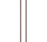 Design strip Flex Design Kit, 52.6 cm, Brushed bronze, for a single Hob 17007825