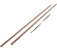 Design strip Flex Design Kit for Seamless Combination, 66.7 cm, Brushed bronze, for a Downdraft Hood and a Hob 17007816