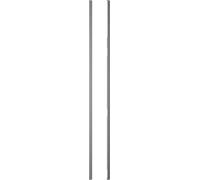 Design strip Flex Design Kit for Seamless Combination, 66.7 cm, Metalic silver, for a Downdraft Hood and a Hob 17007818