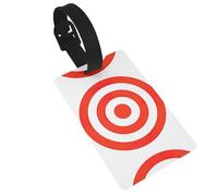 Design Target Printed Backpack ID Labels Versatile Suitcase Tags for Golf Bags and Musical Instrument