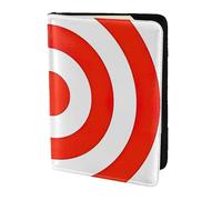 Design Target Printing Passport Holder, Travel Essentials,Card And Passport Anti Theft Wallet,Sized To Fit All Standard Passports