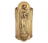 Design Toscano Il Virgin Benedetto Di Turin Wall Sculpture, Gold