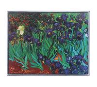 Design Toscano Irises 1889 Art Glass