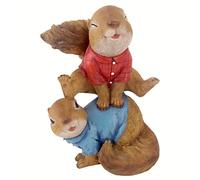 Design Toscano Leaping Squirrels Garden Statue