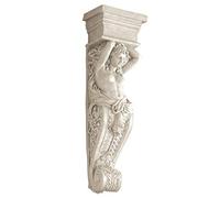 Design Toscano NG30595 Caryatid Wall Sculpture,21.50 x 72.50 cms, Antique Stone