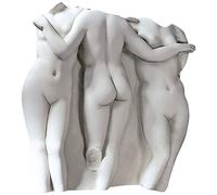 Design Toscano OS69359 3 Graces Wall Fragment - Large Scale - Grey