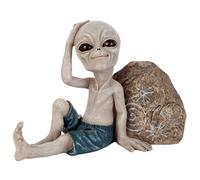 Design Toscano Surfer Dude Out-of-This-World Alien Statue