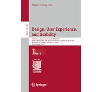 Design, User Experience, and Usability: 15th International Conference, DUXU 2026, Held as Part of the 28th HCI International Conference, HCII 2026, ... (Lecture Notes in Computer Science, 16721)