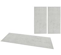 Design Velours Grey Rug 3 pcs - 2x 70x140 cm + 1x 70x240 cm
