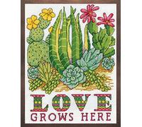 Design Works Cactus Love Cross Stitch Kit