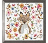 Design Works Counted Cross Stitch Kit 10"X10"-Fox (14 Count)