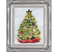 Design Works Counted Cross Stitch Kit 2"X3"-Christmas Tree (14 Count)