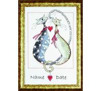 Design Works Counted Cross Stitch Kit, Cotton, Multicolor