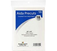 Design Works Crafts 3502 Aida #18 20x30 White, None