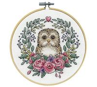Design Works Crafts Counted Cross Stitch Kit, Owl