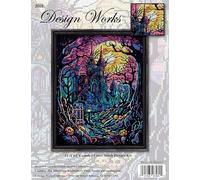 Design Works Crafts Haunted House Counted Cross Stitch Kit
