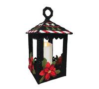 Design Works Crafts Inc. Christmas Lantern Table Décor Plastic Canvas Kit