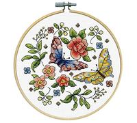Design Works Crafts Janlynn Counted Cross Stitch Kit, Butterfly