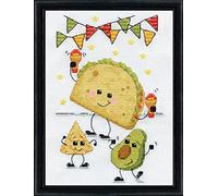 Design Works Crafts Taco Time Counted Cross Stitch Kit
