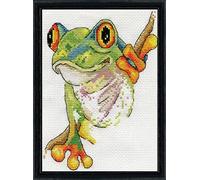 Design Works Crafts Tree Frog Counted Cross Stitch Kit