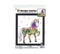 Design Works Cross Stitch Kit - Scenic Unicorn 3374