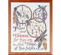 Design Works Dreamcatcher's Cross Stitch Kit, Multi-Colour