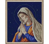 Design Works Janlynn Counted Cross Stitch Kit 9"X11"-Madonna (14 Count)