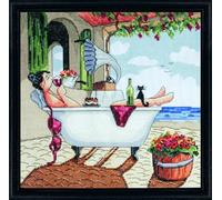 Design Works My Day Off Cross Stitch Kit, Multi-Colour