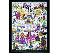 Design Works Nursery Rhymes Cross Stitch Kit, Multi-Colour