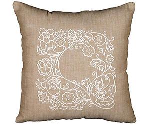Design Works "Romance Vines Pillow Case with Stamped Design Cross Stitch Kit, Multi-Colour