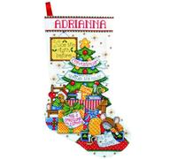 Design Works Sleepy Mouse Stocking, Multi-Color