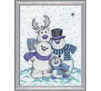 Design Works Snow Pals Cross Stitch Kit