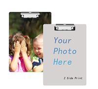 Design Your Own Photo for Clipboard with Sticky Note, Custom Clipboard A4 Letter Size Clipboard Personalized Office Gift for Women Men Coaches Teachers Medical Student Doctors Nurses - 12.5" X 8.9"
