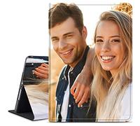 Design Your Own Photo Tablet Case for iPad mini 7/iPad mini 6(7th/6th Generation 2024/2021), iPad mini 6 8.3 inch Customized Case for Women Men Girl Boy, Slim Folding Stand Cover with Auto Wake/Sleep