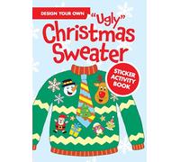 Design Your Own "Ugly" Christmas Sweater Sticker Activity Book (Little Activity Books)