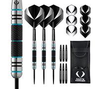 DESIGNA DARTS Corner Marine Steel Tip Dart Set | 80% Tungsten Barrel, M3, 28g (D0676)