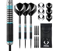 DESIGNA DARTS Corner Marine Steel Tip Dart Set | 80% Tungsten Barrel, M4, 24g (D0679)