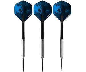 DESIGNA DARTS Personalised Ultralites V2 Darts | M5 | Razor Grip Steel Tip Darts Set | 14g (D3521)