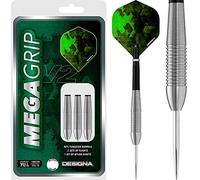 Designa Darts Set 23g 25g Mega Grip V2 Tungsten Rear Micro Grip (23)